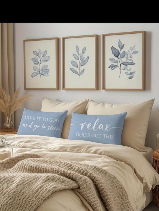 AHappiness Life Ltd Other - 2-Piece Inspirational Pillow Cases (NO INSERTS)